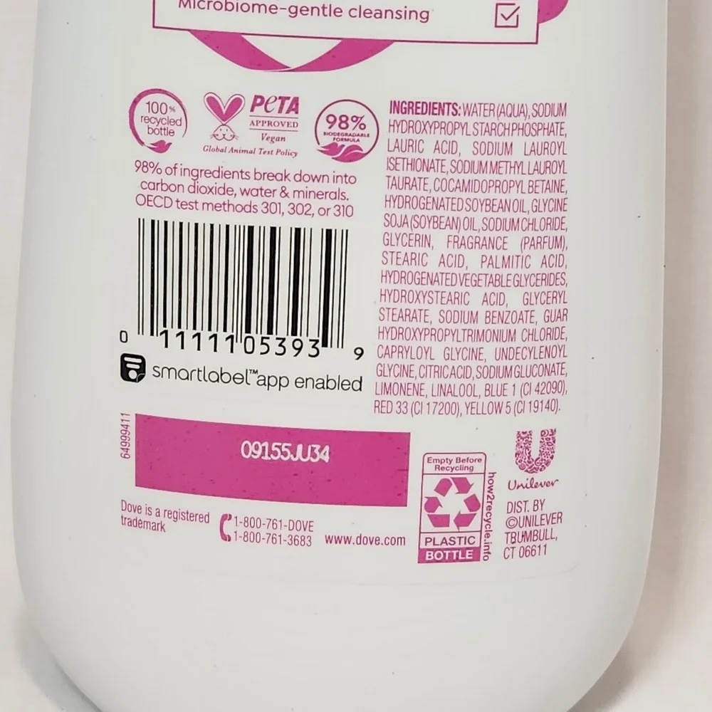 Dove Holiday Treats Body‎ Wash - Frosted Plum Berry 20 OZ  2024 Limited Edition